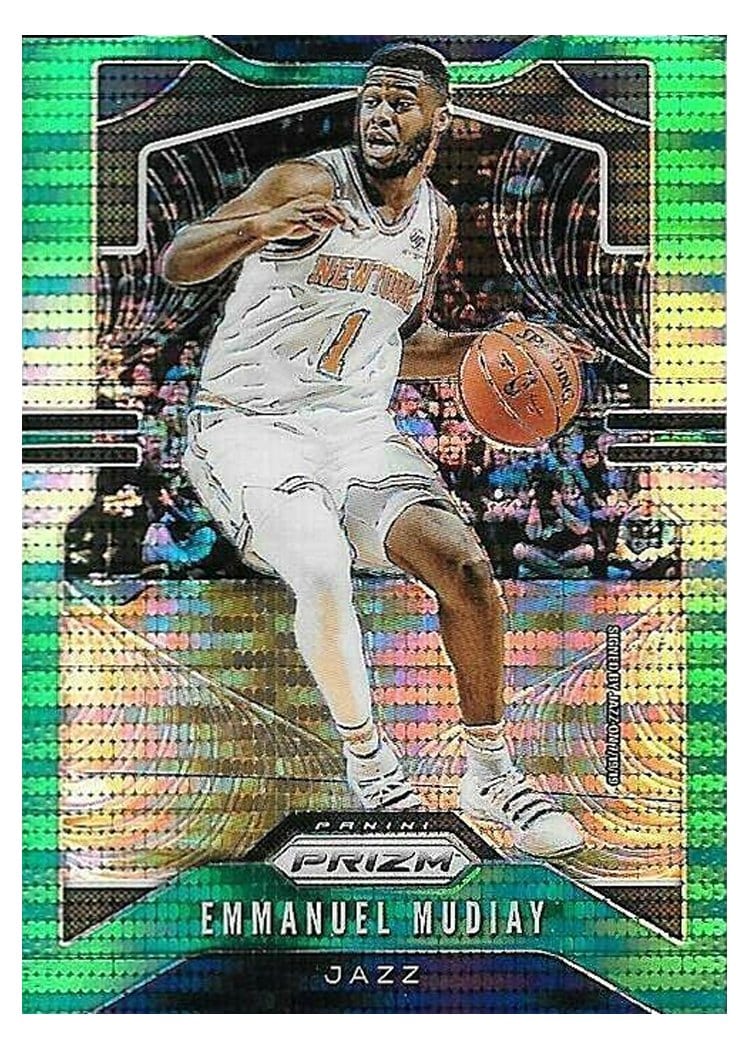 2019-20 Panini Prizm Base Set Emmanuel Mudiay #176 card