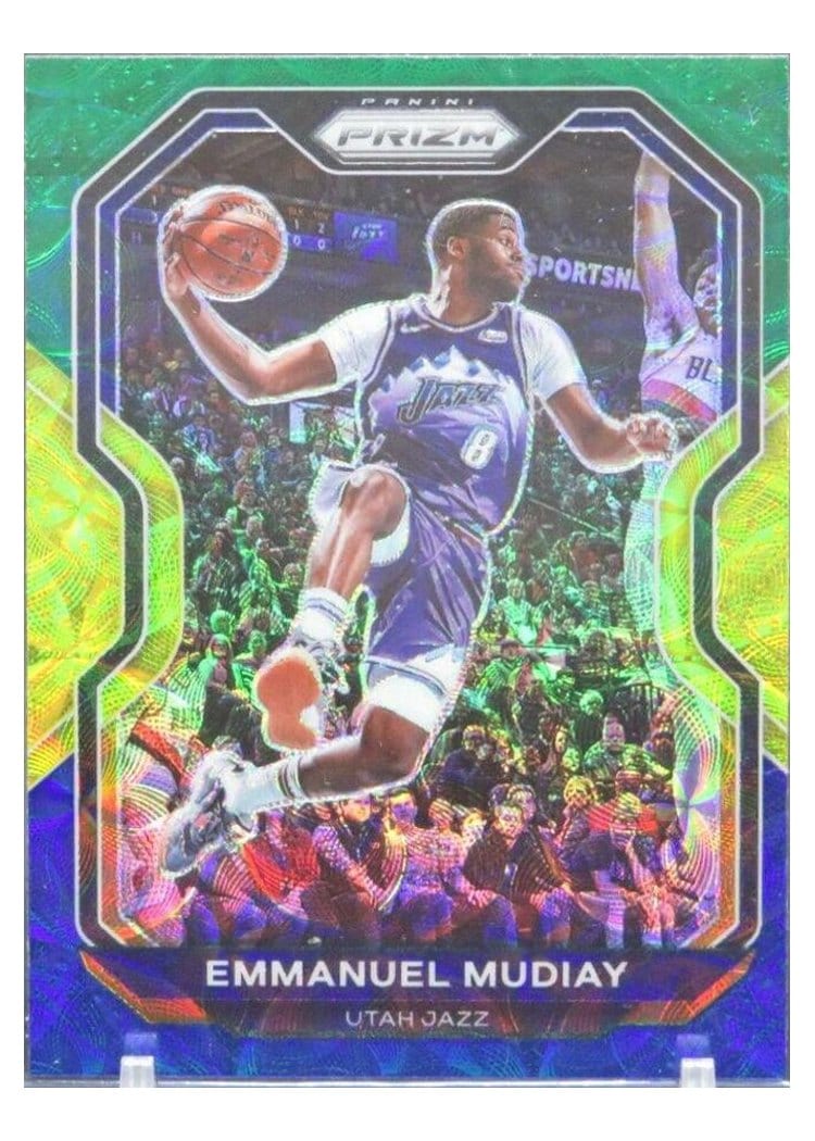2020-21 Panini Prizm Base Set Emmanuel Mudiay Blue Prizm #176