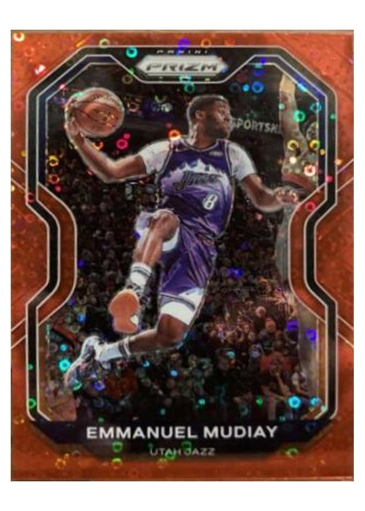 2020-21 Panini Prizm Base Set Emmanuel Mudiay #176 card