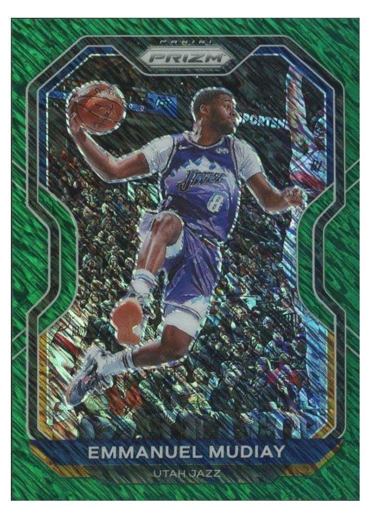 2020-21 Panini Prizm Base Set Emmanuel Mudiay #176 card