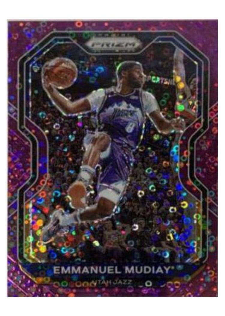 2020-21 Panini Prizm Base Set Emmanuel Mudiay Mojo Prizm #176 card