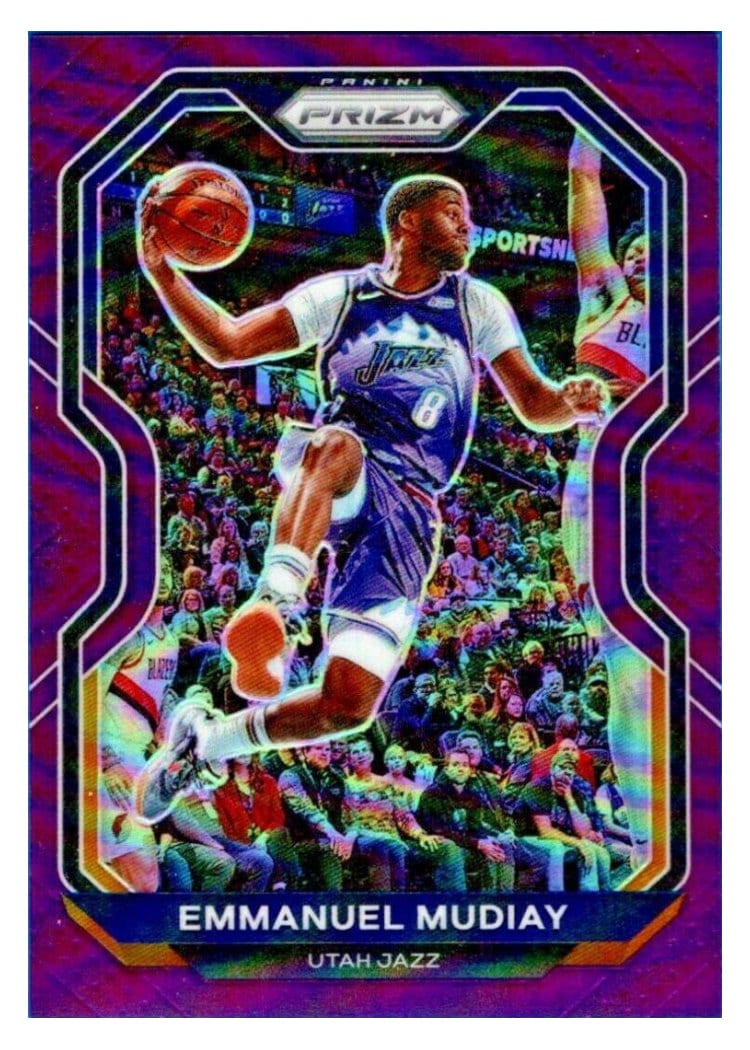2020-21 Panini Prizm Base Set Emmanuel Mudiay #176 card