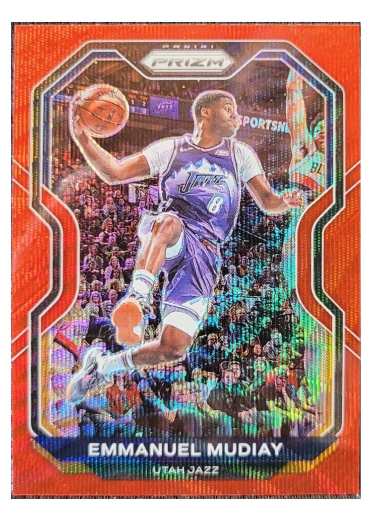 2020-21 Panini Prizm Base Set Emmanuel Mudiay #176 card