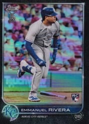 2022 Topps Chrome Ben Baller Edition Base Set Emmanuel Rivera #164 card