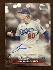2024 Stadium Club Chrome Autographs Emmet Sheehan #SCCA-ES