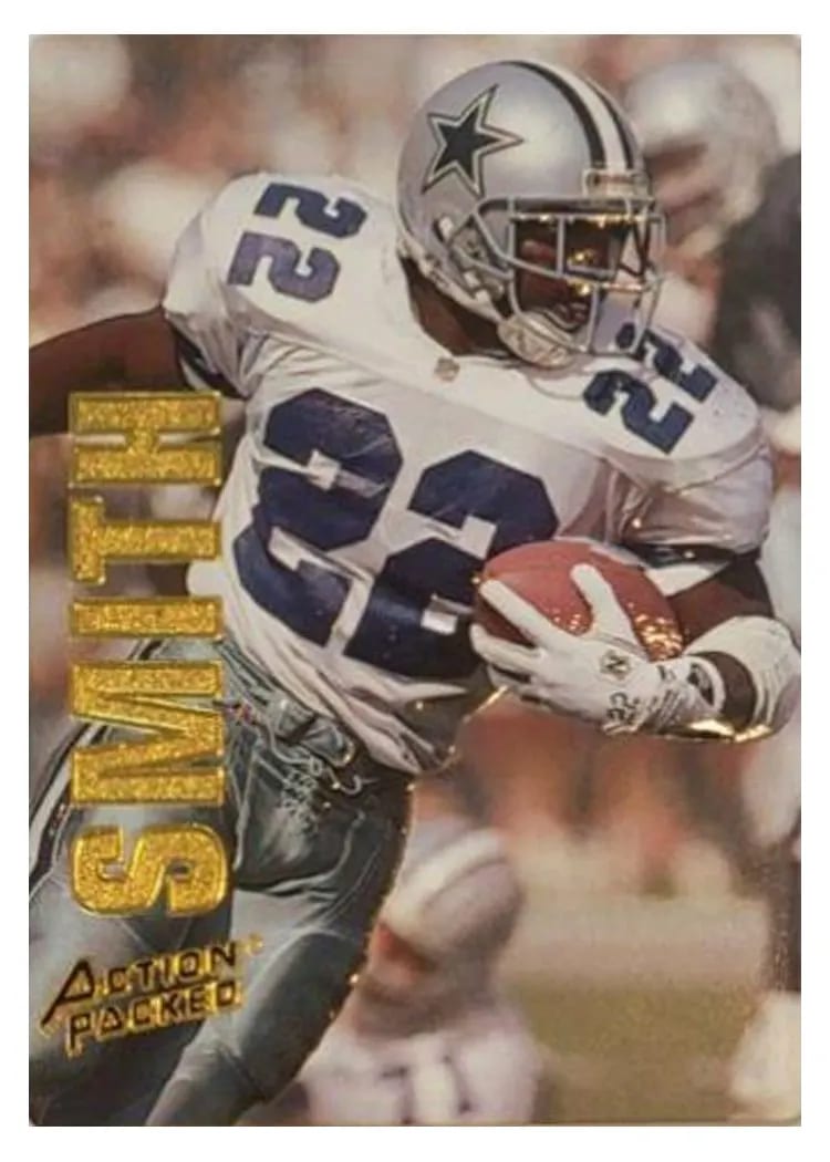 1993 Action Packed Emmitt Smith #13 card