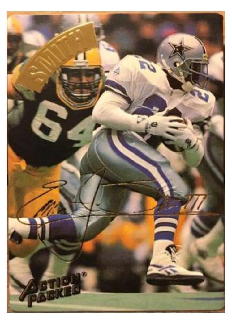 1994 Action Packed Emmitt Smith #22 card