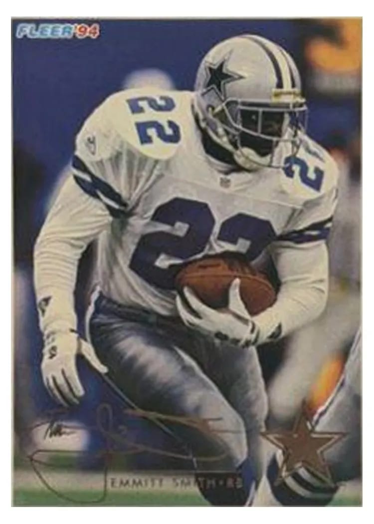 1994 Fleer Emmitt Smith #121 card