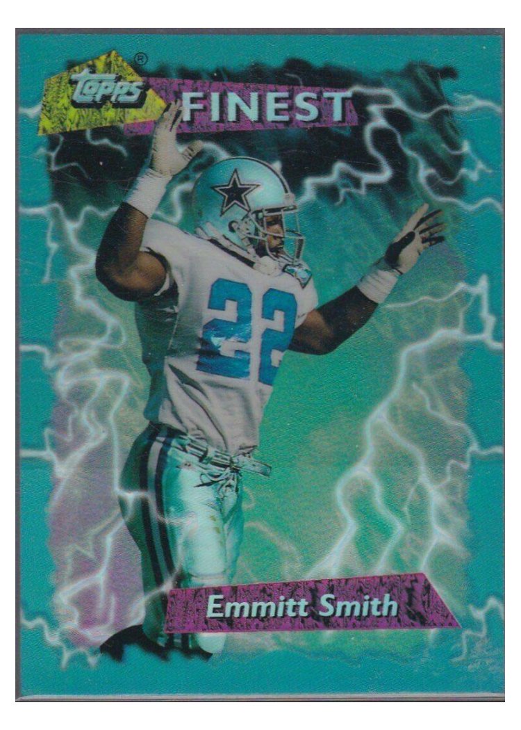 1995 Topps Finest Boosters Emmitt Smith #180 card