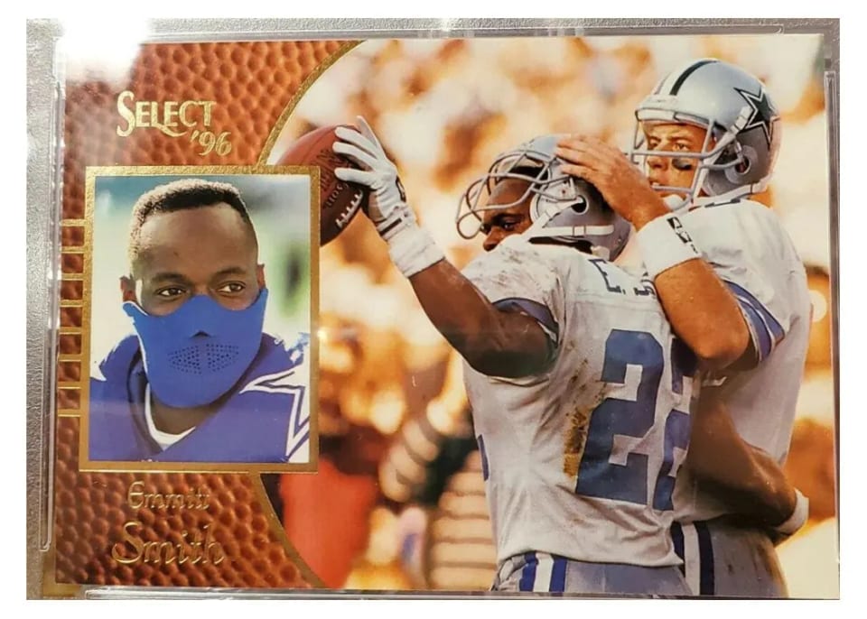 1996 Select Emmitt Smith #37 card