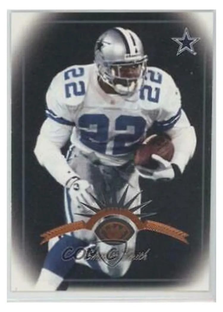 1997 Leaf Emmitt Smith #10 card