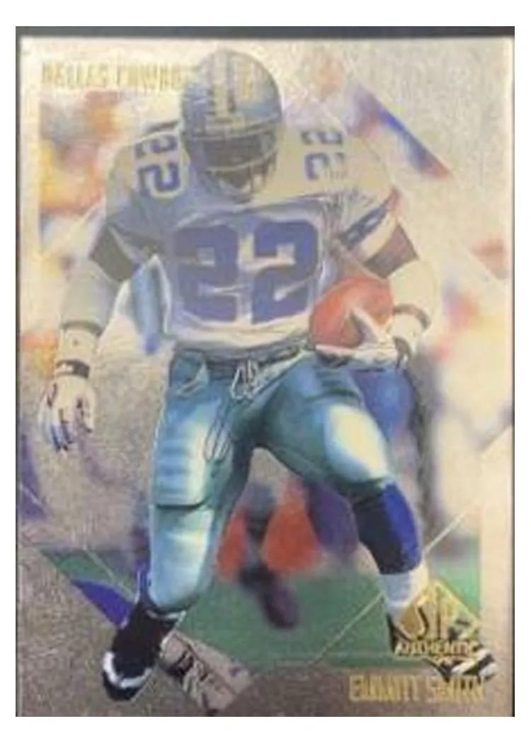 1997 SP Authentic Emmitt Smith #71 card