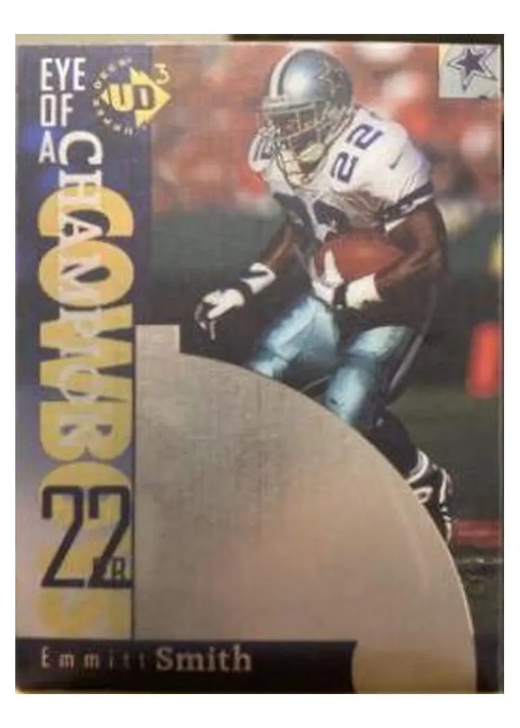 1997 Upper Deck UD3 Emmitt Smith #40 card