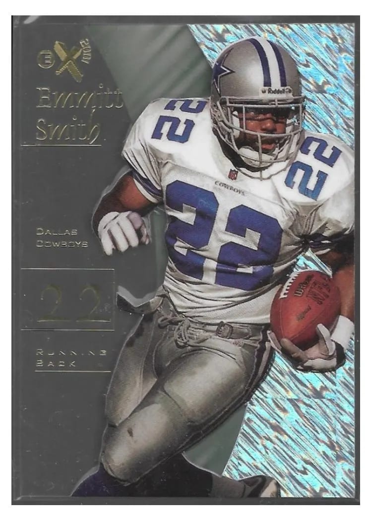 1998 Skybox E X2001 Emmitt Smith #9 card