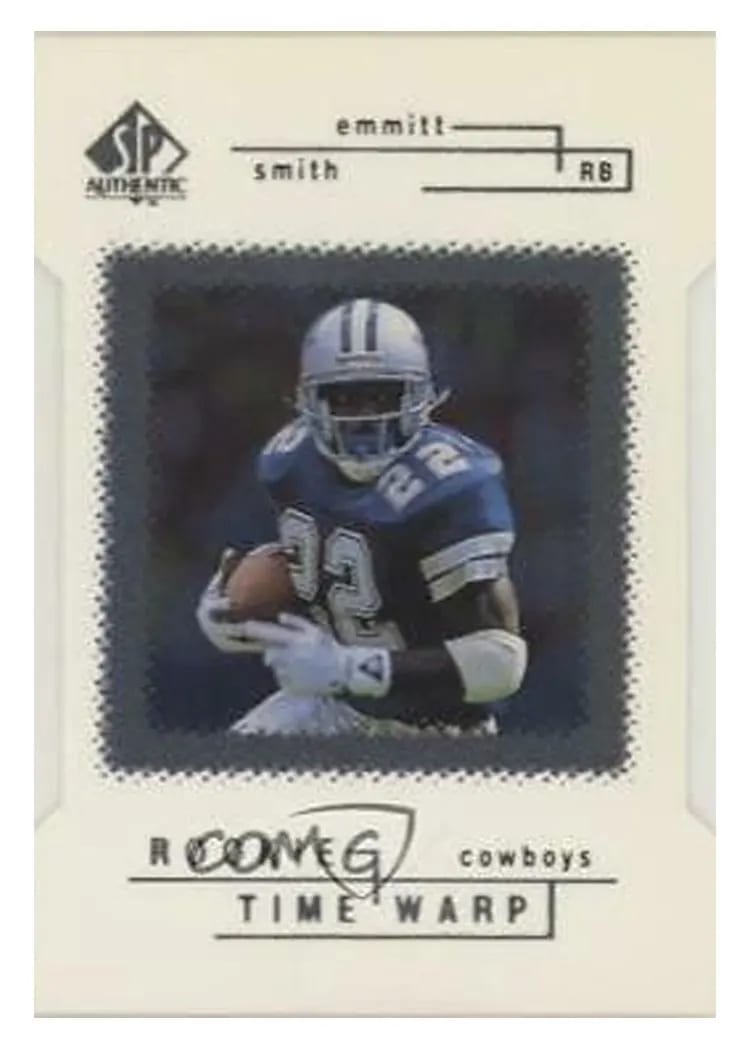 1998 SP Authentic Emmitt Smith #33 card