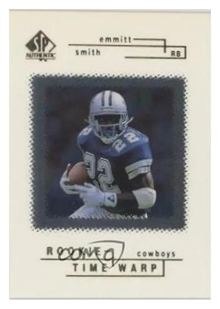 1998 SP Authentic Emmitt Smith #33 card