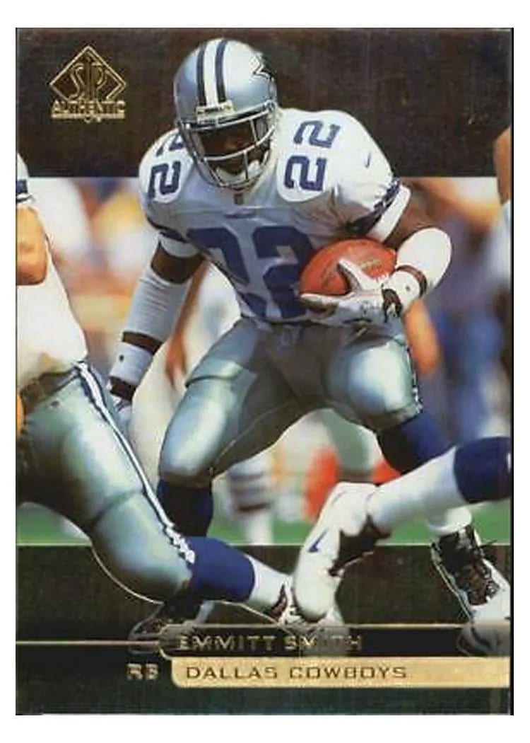 1998 SP Authentic Emmitt Smith #63 card