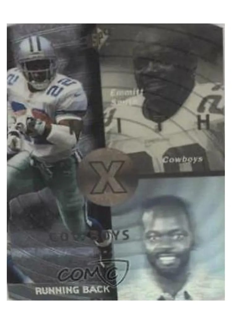 1998 SPx Emmitt Smith Steel #12 card