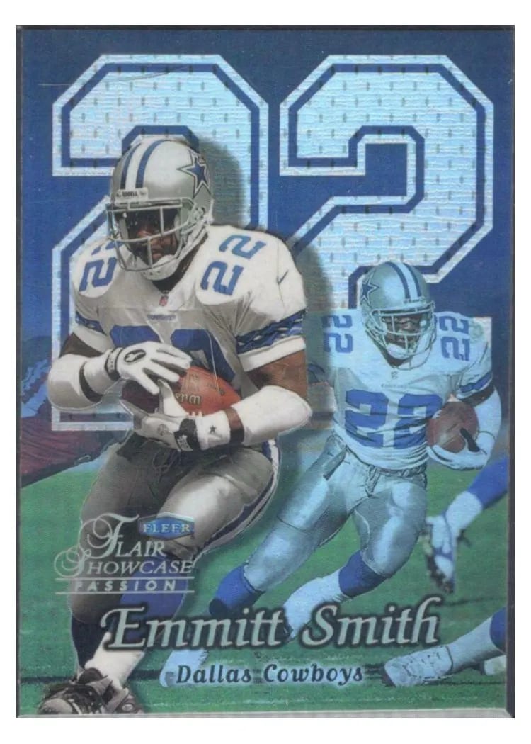 1999 Flair Showcase Emmitt Smith #88 card