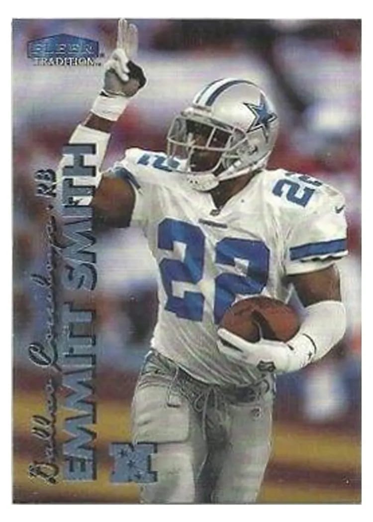 1999 Fleer Emmitt Smith #9 card