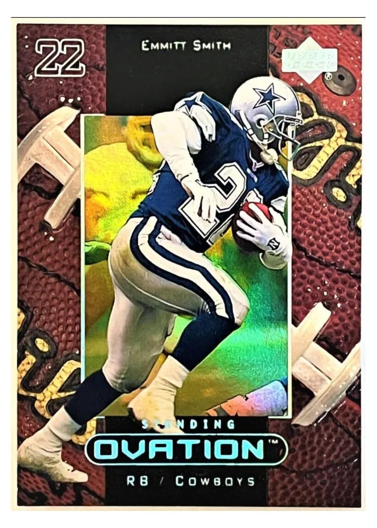 1999 Upper Deck Ovation Emmitt Smith #16 card