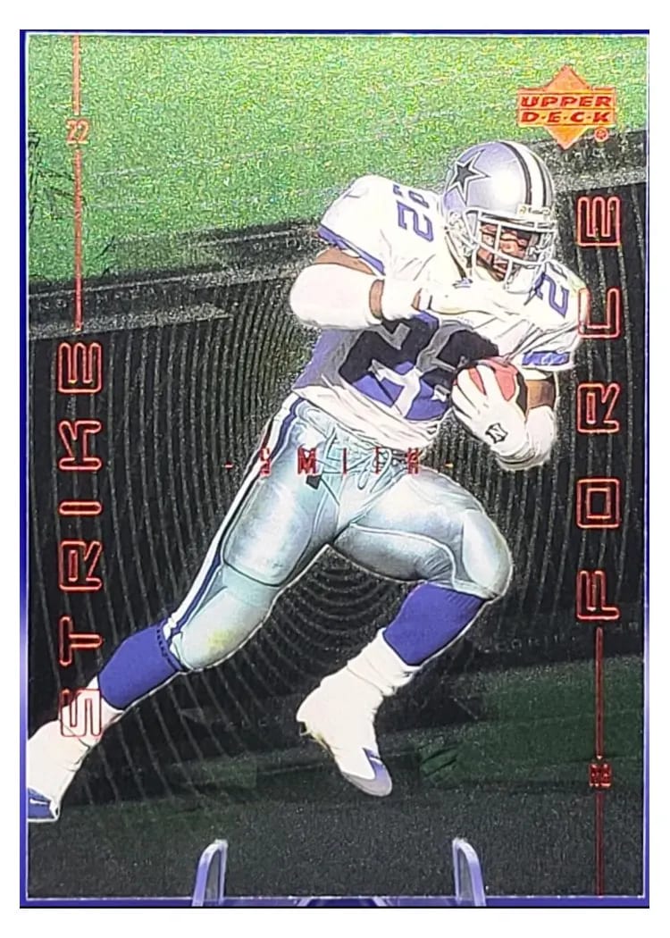 1999 Upper Deck Strike Force Emmitt Smith #SF5 card