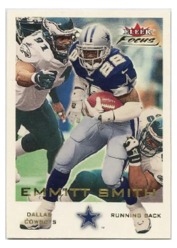2000 Fleer Focus Emmitt Smith #36 card