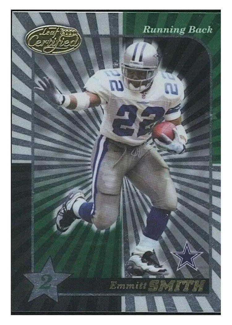 2000 Leaf Certified Emmitt Smith #108 card