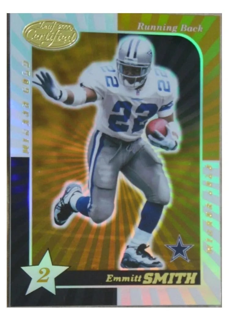 2000 Leaf Certified Emmitt Smith #108 card