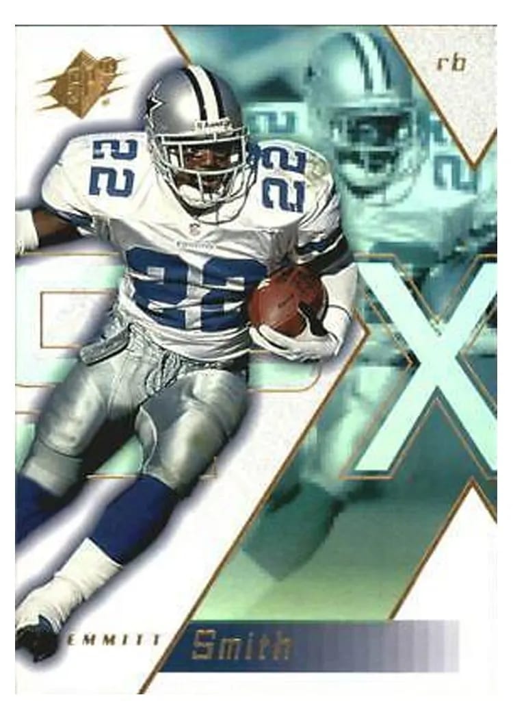 2000 Spx Emmitt Smith #23 card