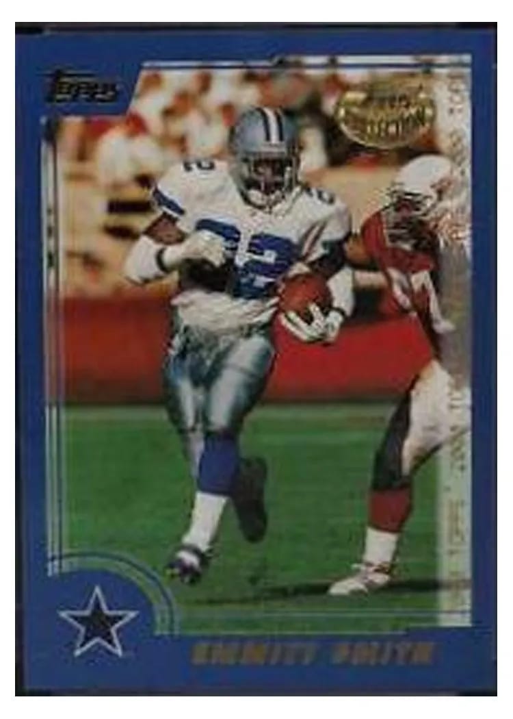 2000 Topps Emmitt Smith #10 card