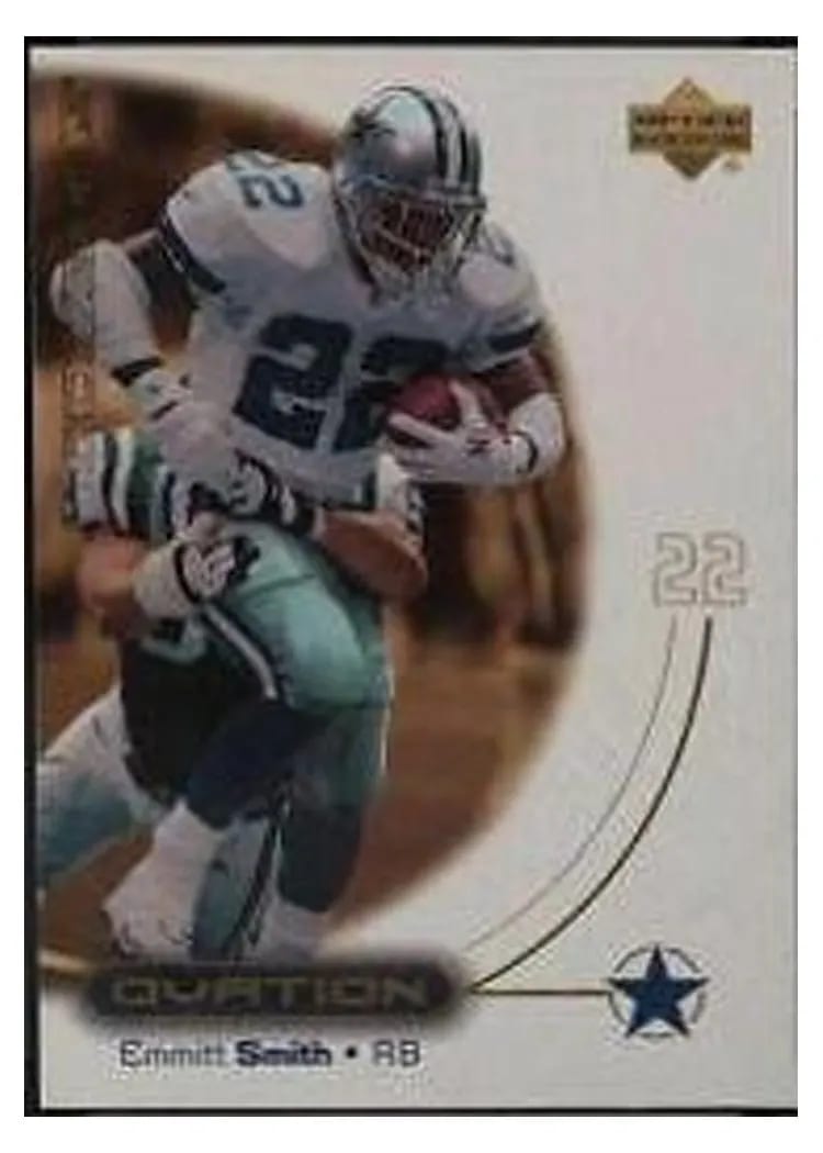 2000 Upper Deck Ovation Emmitt Smith #16 card