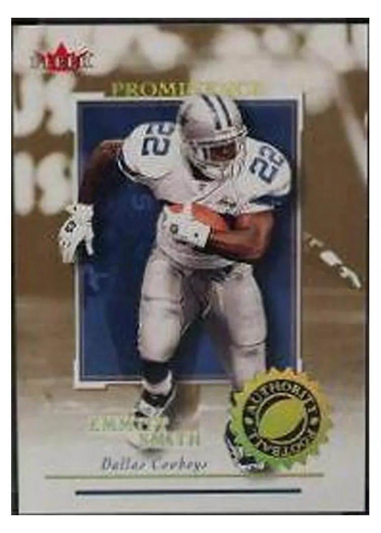 2001 Fleer Authority Emmitt Smith #35 card