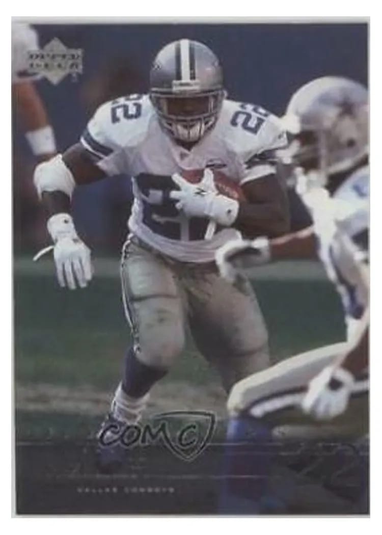 2001 Upper Deck Legends Emmitt Smith #18 card
