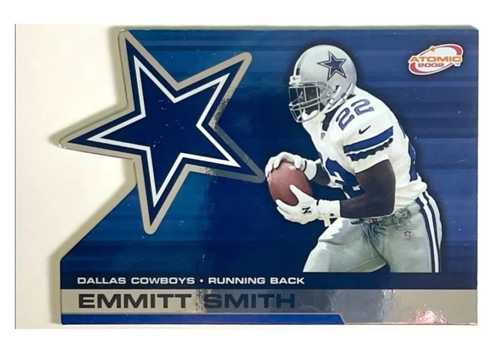 2002 Pacific Atomic Emmitt Smith #27 card