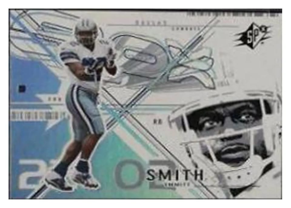 2002 Spx Emmitt Smith #46 card