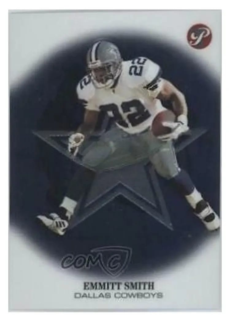 2002 Topps Pristine Emmitt Smith #50 card