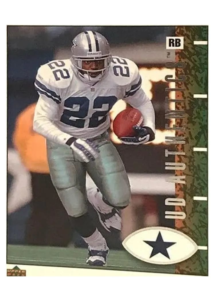 2002 Upper Deck Authentics Emmitt Smith #21 card