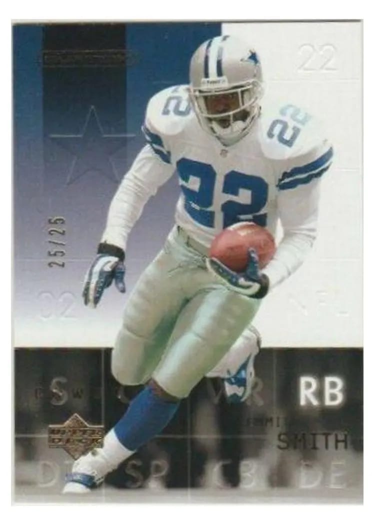 2002 Upper Deck Ovation Emmitt Smith #24 card