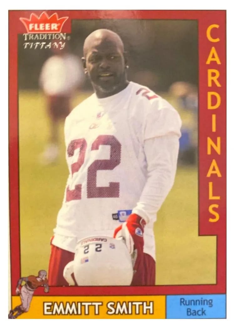2003 Fleer Tradition Emmitt Smith #38 card