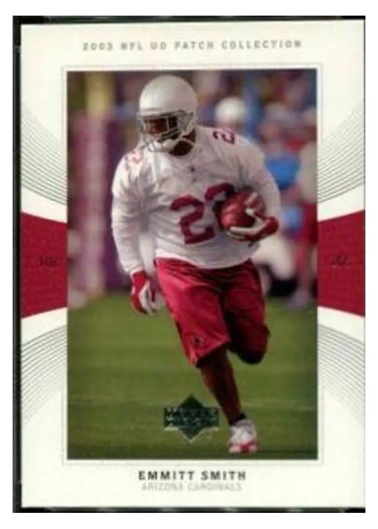 2003 Upper Deck Patch Collection Emmitt Smith #22 card