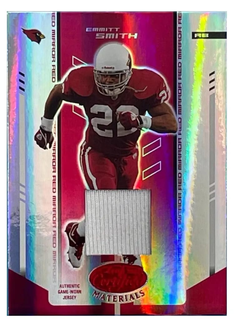 2004 Leaf Certified Materials Emmitt Smith #2 card