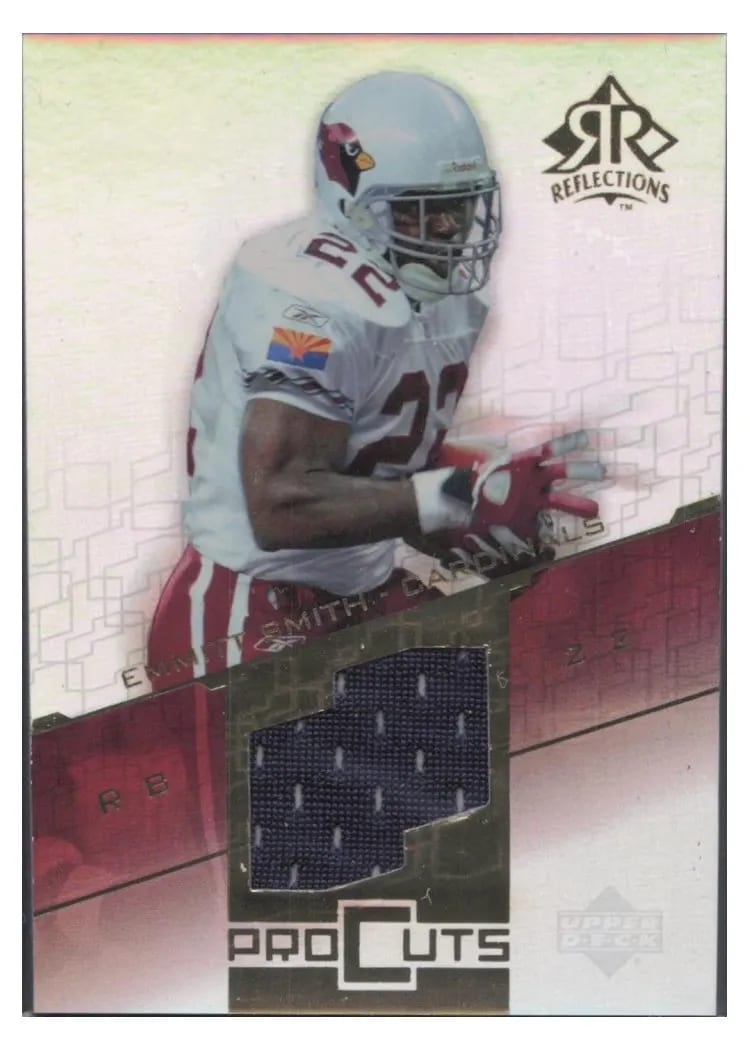2004 Upper Deck Reflections Pro Cuts Emmitt Smith #PC-ES card