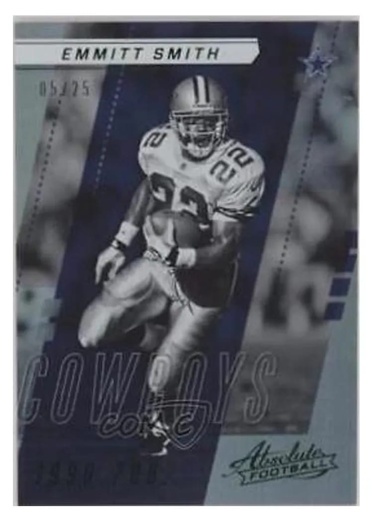 2017 Panini Absolute Emmitt Smith Spectrum Green #125 card