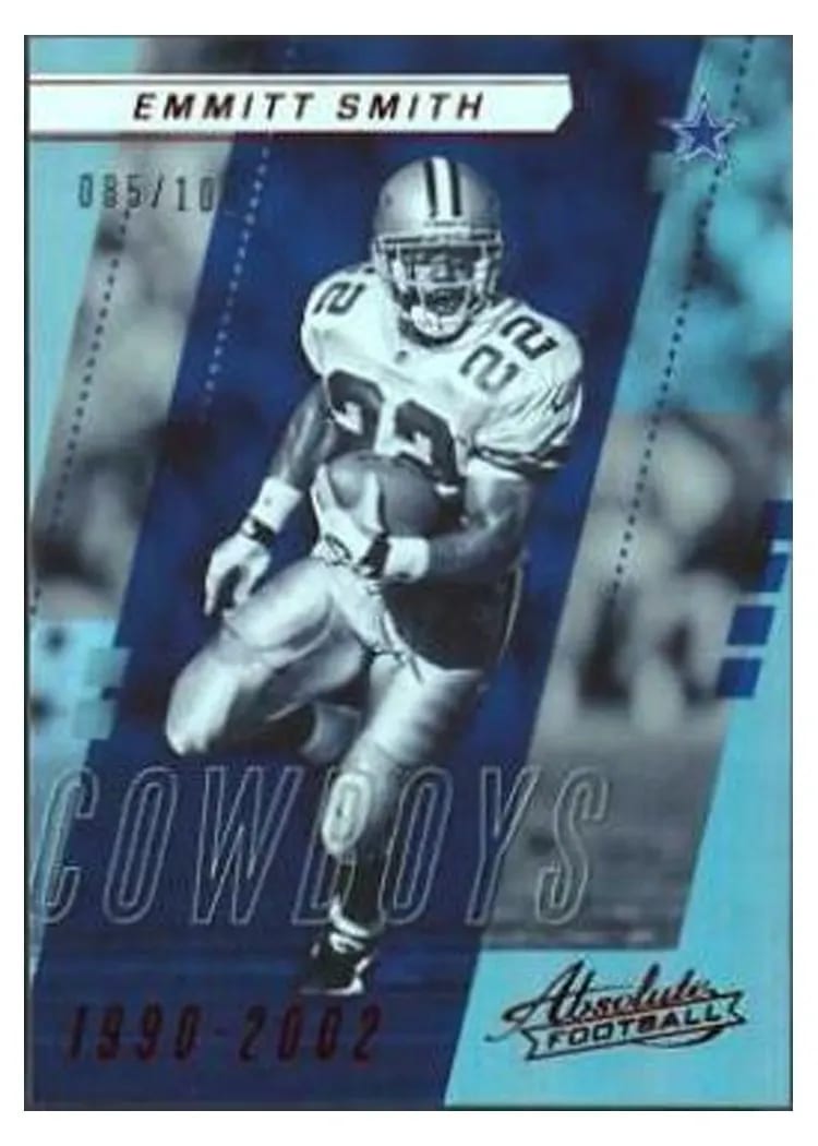 2017 Panini Absolute Emmitt Smith #125 card