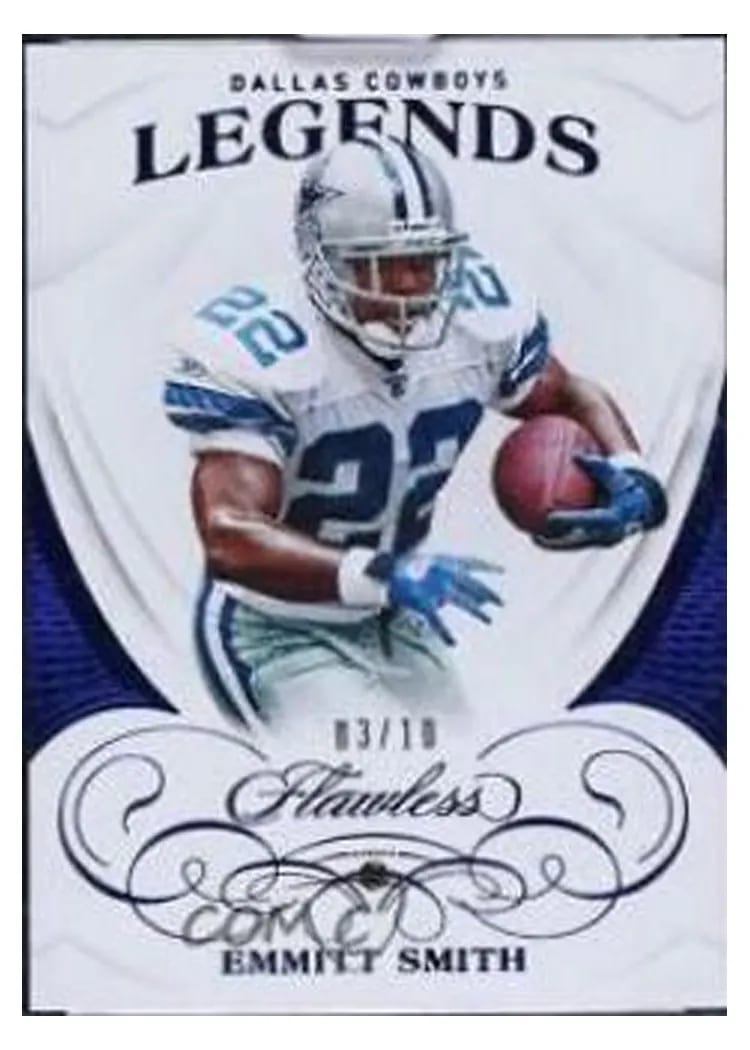 2019 Panini Flawless Base Ruby Emmitt Smith #78 card