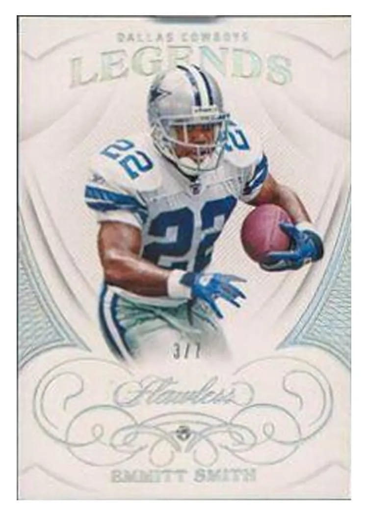2019 Panini Flawless Base Ruby Emmitt Smith #78 card