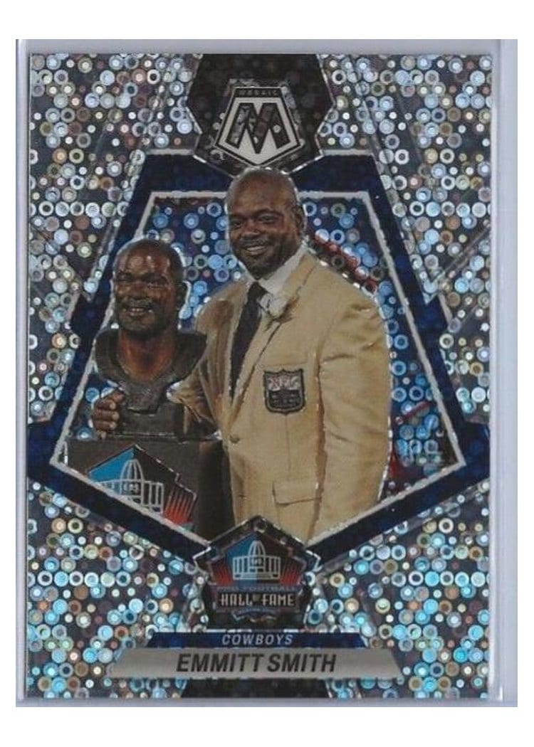 2023 Panini Mosaic Base Set Emmitt Smith No Huddle Silver #280 card