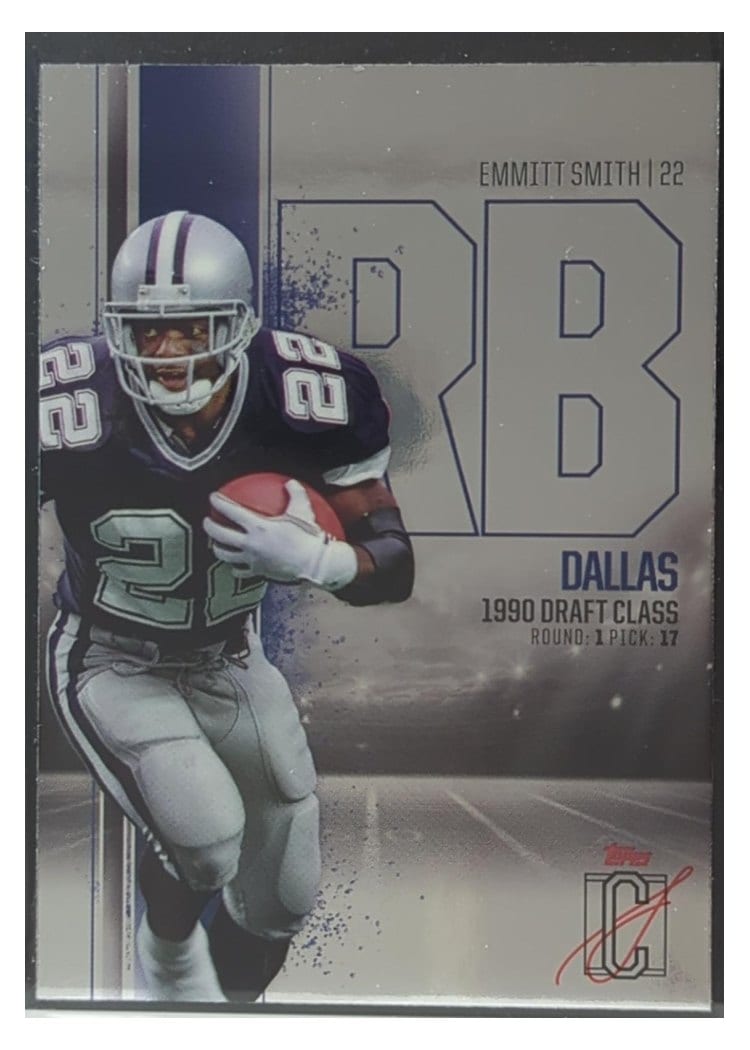 2024 Topps Signature Class Base Chrome Variation Emmitt Smith #BCV-11