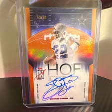 2025 Topps Signature Class HOF Signs Emmitt Smith #HOF-ES card